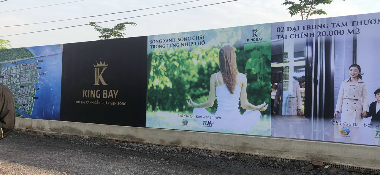 Hàng rào dự án King Bay - Đồng Nai